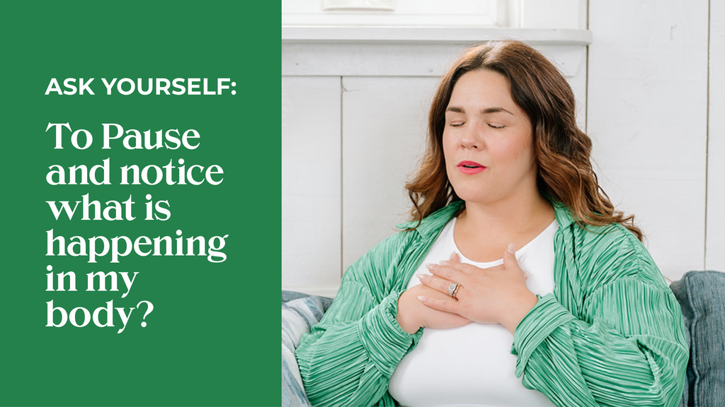 Founder of Unlock Her Co. moving through a somatic practice to make room for self-connection alongside self-reflection.